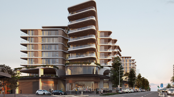 DA lodged for $350M Cronulla project